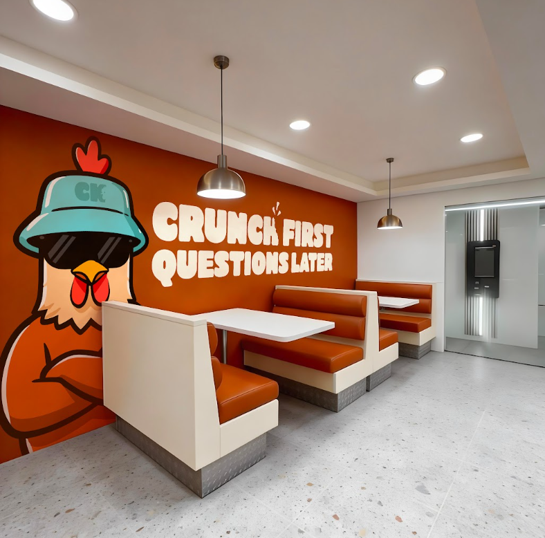 Intérieur restaurant Chickeez